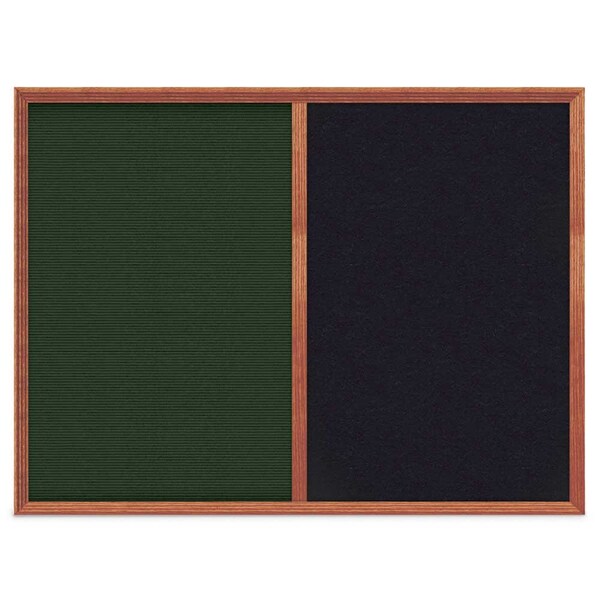 Slim Style Indoor Enclosed Corkboard, 12